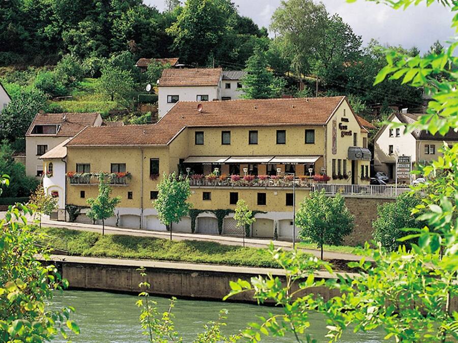 Majoituspaikan julkisivu