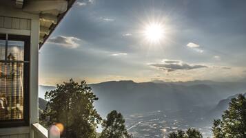 Blick von der Unterkunft