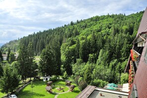 Vue depuis l’hébergement