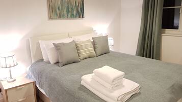 Apartment, 2 Bedrooms | 2 bedrooms, premium bedding, desk, iron/ironing board
