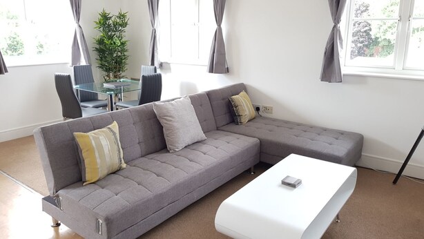 Apartment, 2 Bedrooms | Living room - High View (Colchester)