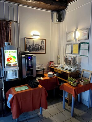 Daily continental breakfast for a fee