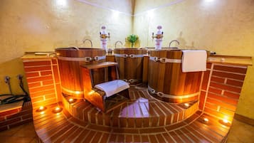 5 salles de soins, massages