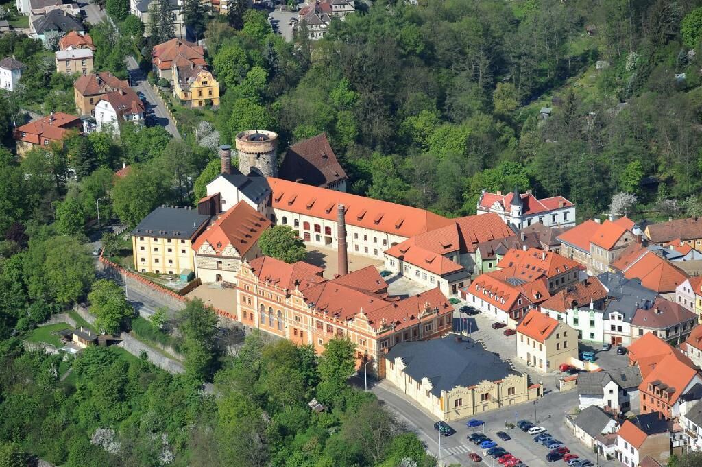 outdoor wedding area