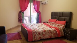 Family Apartment | 3 bedrooms, desk, blackout curtains, free WiFi - Mirador Majorel (Marrakech)