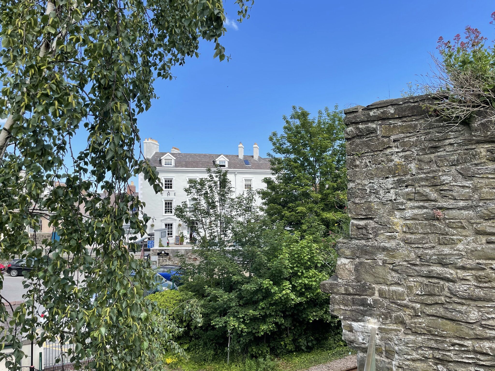 Fassade der Unterkunft