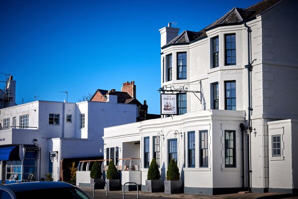 Façade de l’hébergement