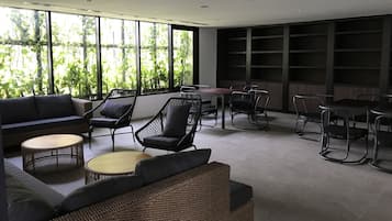 Lobby sitting area
