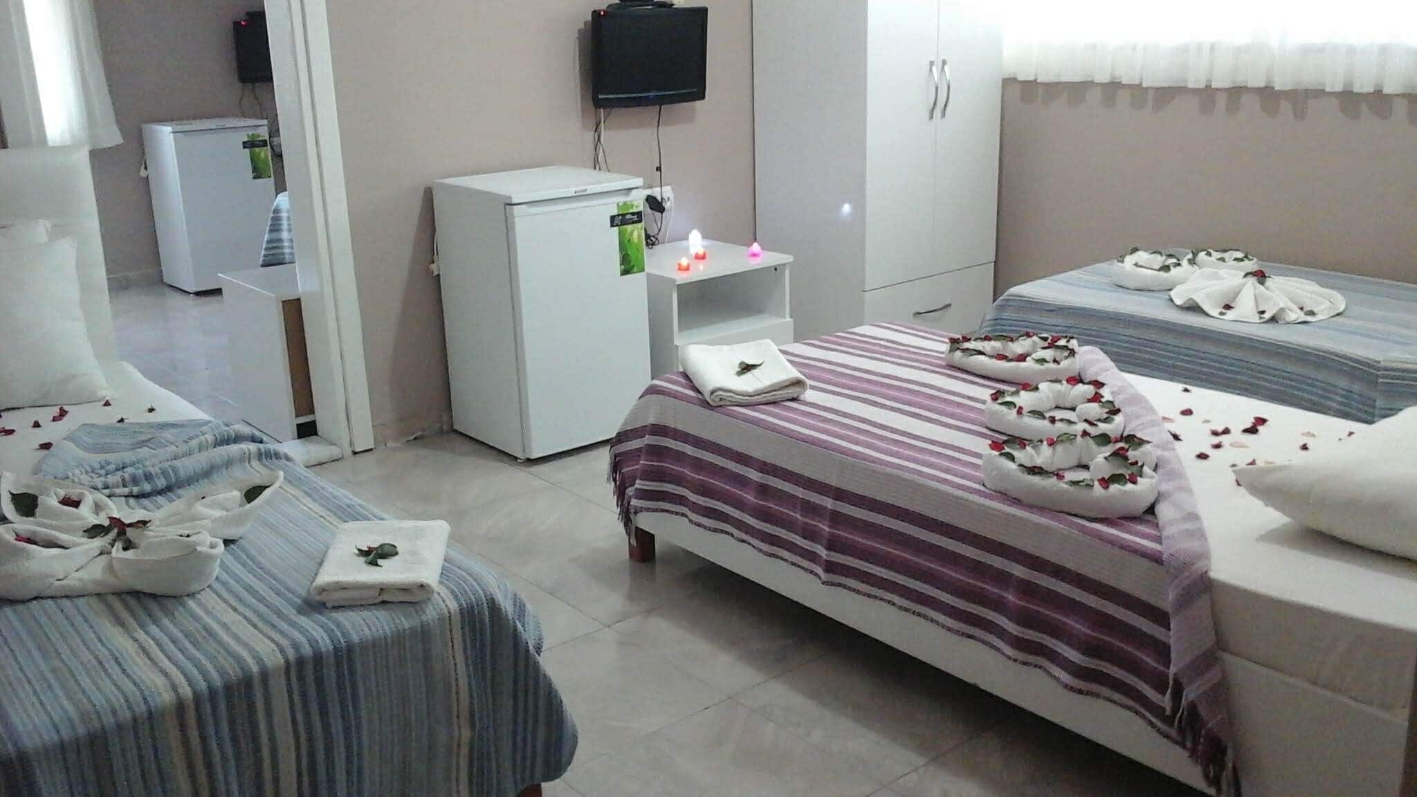 minibar, blackout curtains, free wifi, bed sheets