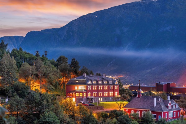 Facciata della struttura