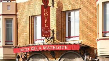 Façade de l’hébergement