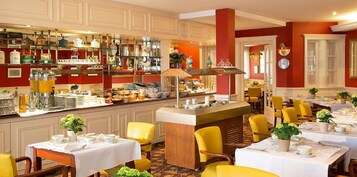 Daily buffet breakfast (EUR 18.00 per person)