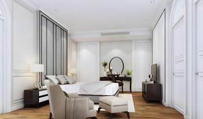 Premium bedding, minibar, in-room safe, desk - NirvaNan House (Nan)