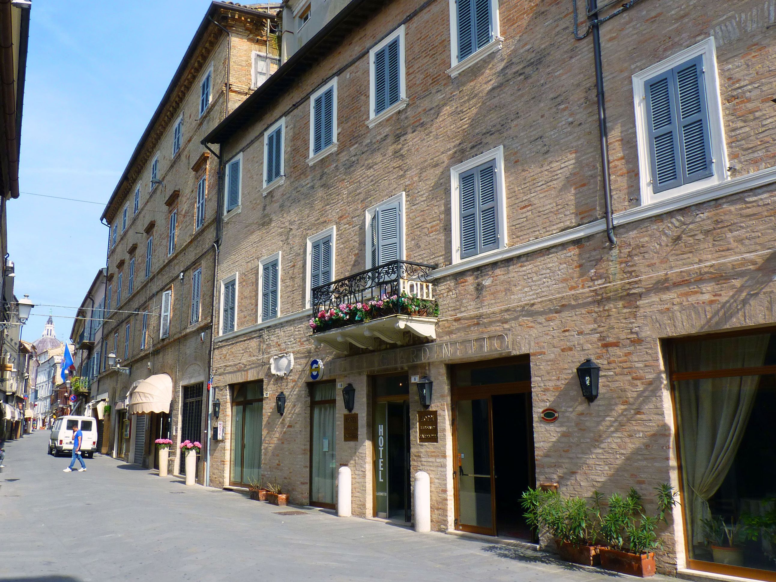 Facciata della struttura