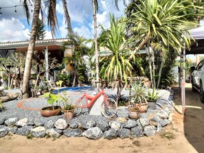 Majoituspaikan julkisivu