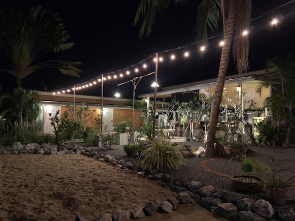 Voorkant van accommodatie