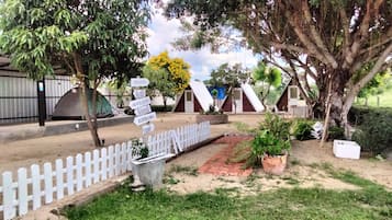 Camping Chalet | Área de sala de estar
