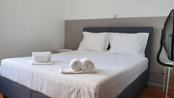 Free WiFi, bed sheets