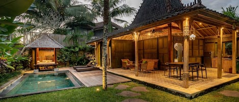 Villa Familiale, 2 chambres, piscine privée | Vue de la chambre