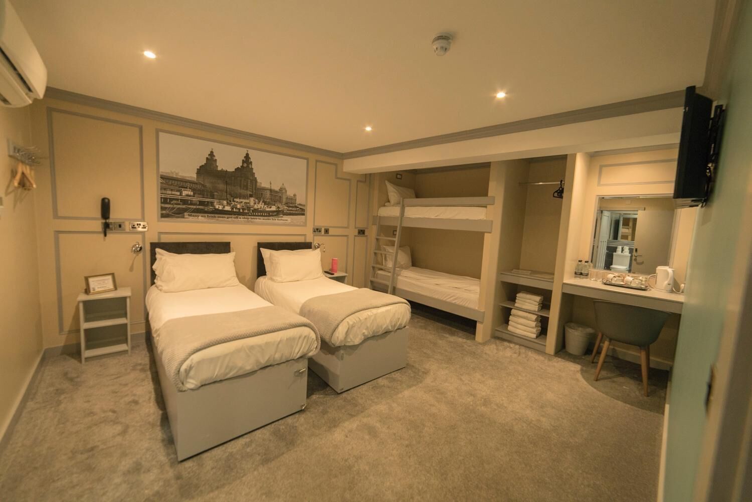 premium bedding, individually decorated, individually furnished, desk