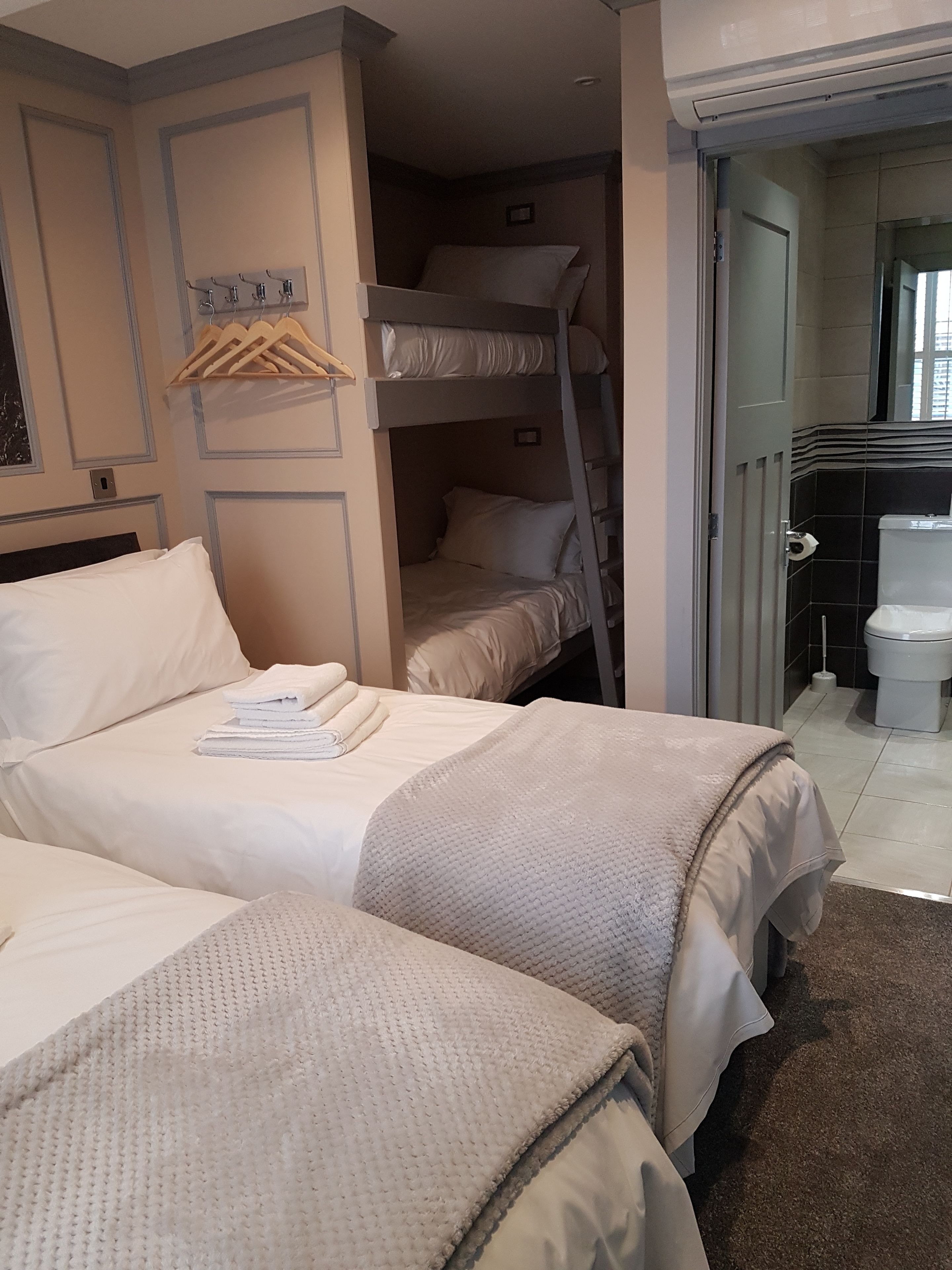 premium bedding, individually decorated, individually furnished, desk