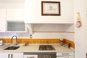 Familienhaus, 2 Schlafzimmer, Nichtraucher, Meerblick | Eigene Küche