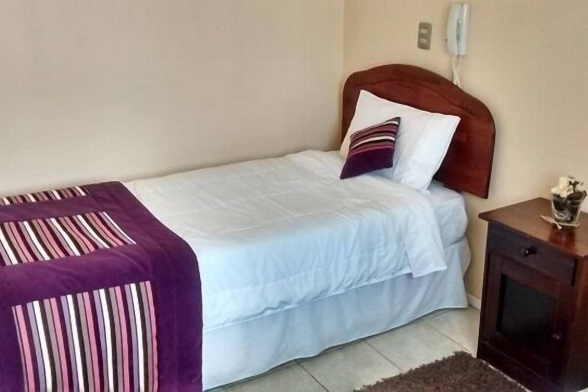 Habitación individual estándar, 1 cama matrimonial | Caja de seguridad en la habitación y wifi gratis