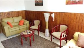 Sala de estar en el lobby