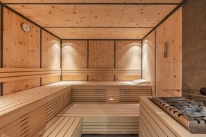 Sauna, baño de vapor y masajes