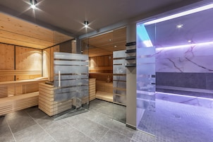 Sauna, baño turco, masajes 