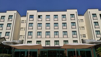 Fassade der Unterkunft