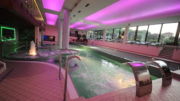 Espace de soins pour les couples, sauna, bain à remous, hammam