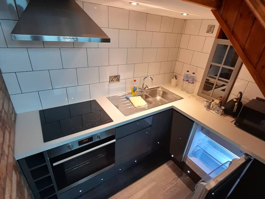 Panoramic Suite, 1 Katil Ratu (Queen), Non Smoking | Dapur peribadi | Peti sejuk, ketuhar gelombang mikro, dapur, pembancuh kopi/teh