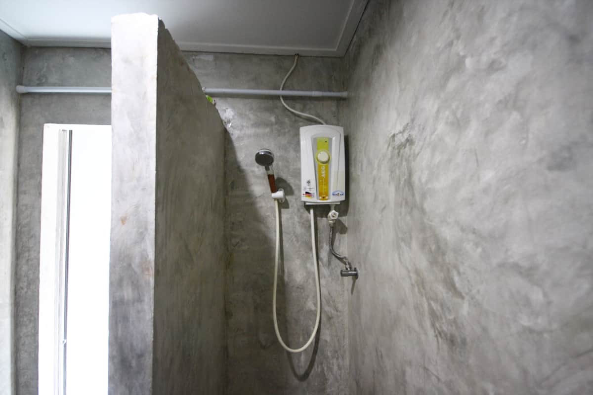 villa | bathroom shower