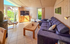 Fernseher, Kamin, DVD-Player