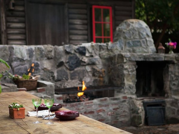 Enceinte de l’hébergement