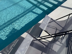 Indoor pool, seasonal outdoor pool