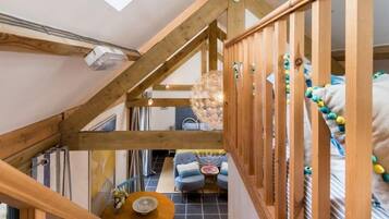 Departamento, baño en la habitación, vista al mar (Storm Barn) | 1 habitación