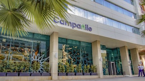 A modern building with the sign "Campanile" above the entrance. - Hotel Campanile Casablanca Centre Ville (Casablanca)