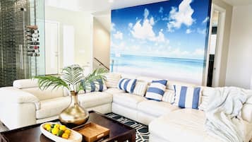 Tv, eldstad och tv-spel