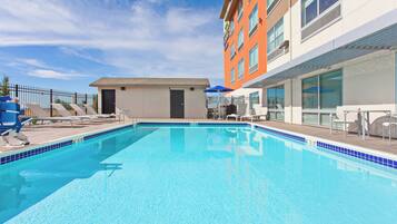 Seasonal outdoor pool