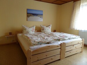 1 soverom og sengetøy