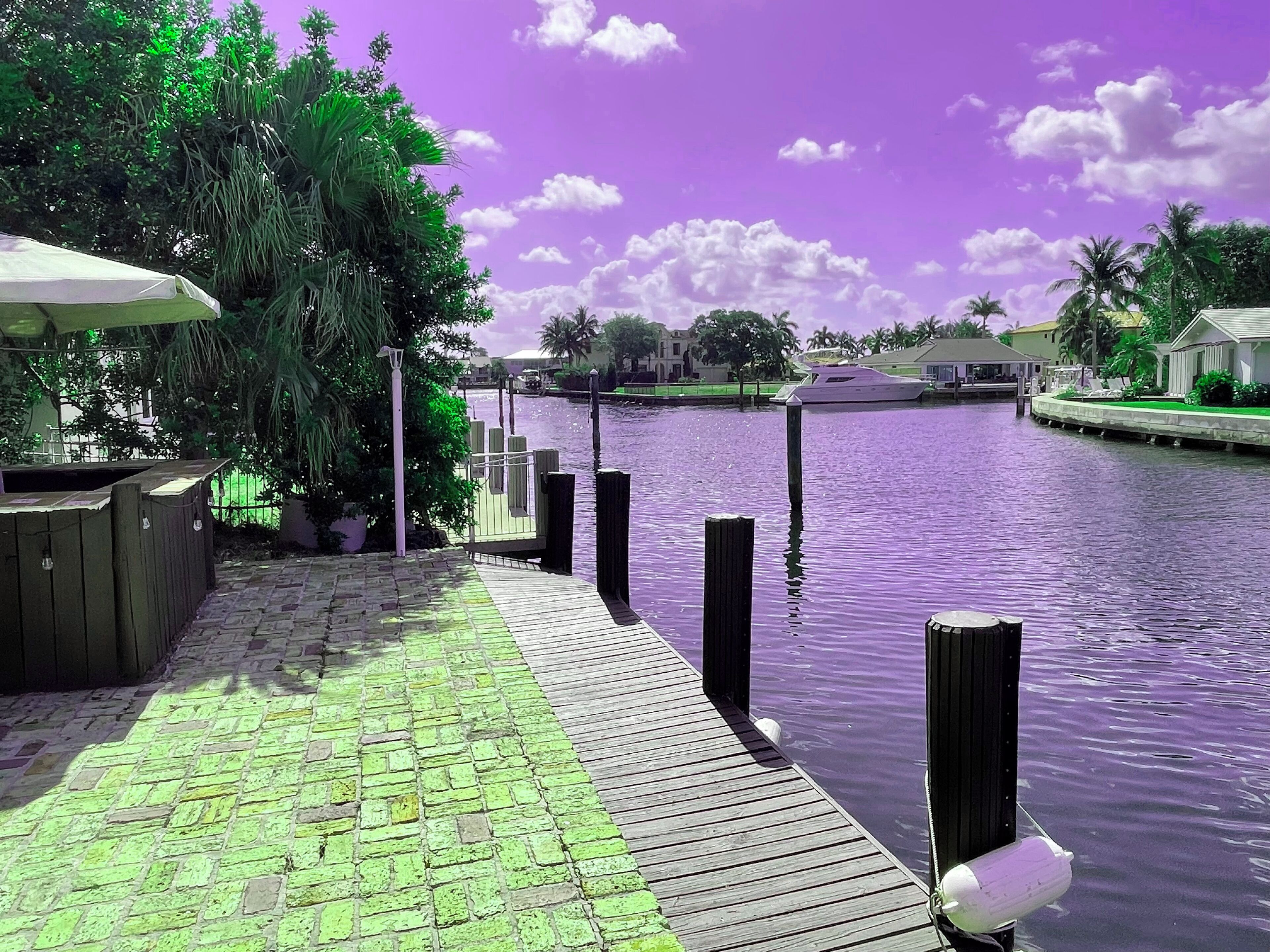 Enceinte de l’hébergement