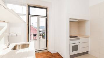 Exclusive-Apartment, 2 Schlafzimmer | Eigene Küche | Kühlschrank, Mikrowelle, Ofen, Herdplatte