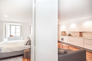 Comfort-Apartment, 1 Schlafzimmer | Wohnbereich