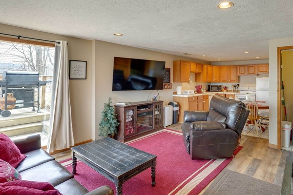 Ghent Vacation Rental | 3BR | 2BA | 1,000 Sq Ft | 10 Steps to Enter