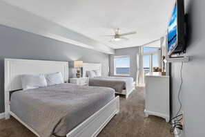 4 chambres, fer et planche à repasser, Wi-Fi gratuit, draps fournis