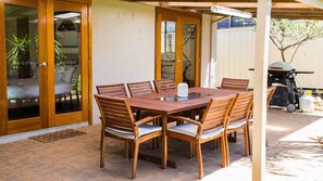 Outdoor dining
