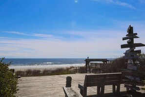 Unclassified image, 3 of 44, button - See, Hear & Feel the Ocean from this Beach Bungalow with Private Multi-Level Deck & Swing Chair! (Folly Beach)