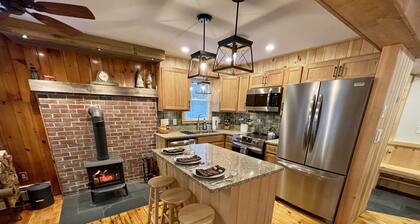 Lakefront Cottage - private dock, large decks, large fire pit